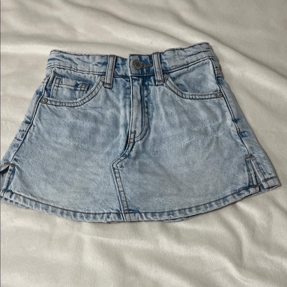 Zara Light Blue Denim Shorts